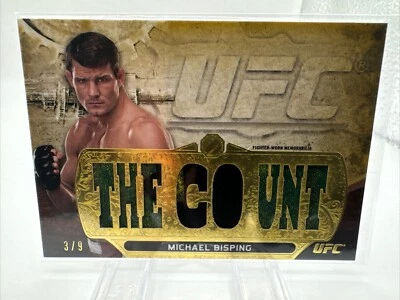 Michael Bisping 2014 Triple Threads Gold 3/9 UFC - 302 - Image 1 of 2