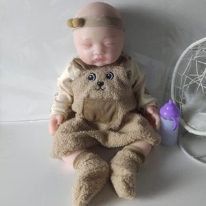COSDOLL 18~20inch Reborn Baby Dolls Newborn Baby Clothes W/Socks 4PCS/Set Outfit - Picture 1 of 13