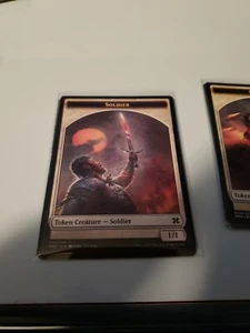 SOLDIER TOKEN x5~mtg random sets - Bild 1 von 1
