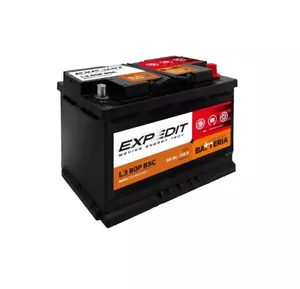 BATTERIA AUTO LA CASA DELLA BATTERIA 80Ah 730A 12V - BASIC L3 80P (DX) = FIAMM - Foto 1 di 5