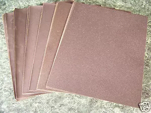60pz Fogli Carta Vetrata Carburo di Silicio Umido/Secco 9x11 Molto Fine Grosso Assortito - Foto 1 di 2