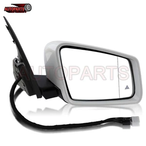 White RH Mirror Power Fold For Mercedes GLA250 4Matic Base 14-20 0998101316 - Picture 1 of 12