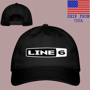 Line 6 Guitar Audio Organic Baseball Cap Hat Adult Adjustable Size - Picture 1 of 4