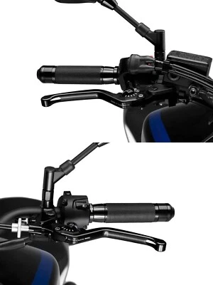 Palancas de freno y embrague negras Puig Kawasaki Ninja 1000SX 2020-2023 Foto 1 de 3
