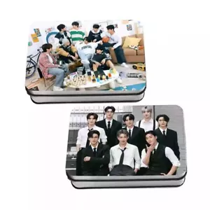 ¡OFICINA DEL PACÍFICO KPOP Ateez Nacific! Tarjeta fotográfica Lomo 40 piezas postales Polaroid + caja - Imagen 1 de 12