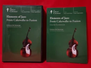 Elements of Jazz From Cakewalks to Fusion 2005 8-CD Audiobook + Course Guidebook - Picture 1 of 6