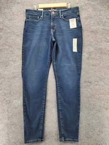 Signature Levi Strauss Jeans Womens 14 Totally Shaping Skinny Blue Denim - Picture 1 of 10