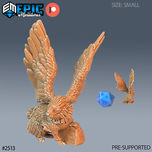 Flying Rabbit A | Epic Miniatures | RPG Wargaming 3D Printed Miniature