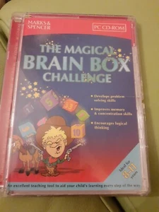 The Magical Brain Box Challenge Pc CD-ROM Ideal For 8/11 By M&S - Picture 1 of 2