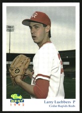 1992 Cedar Rapids Reds Classic/Best #11 Larry Luebbers