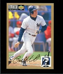 1994 Collector's Choice Gold Firma #218 Paul O'Neill EX-MT - Foto 1 di 2