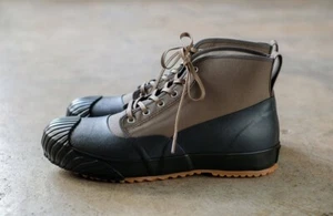 MOONSTAR ALWEATHER RF - OLIVE High-Top Rubber Gore Boots - Picture 1 of 5