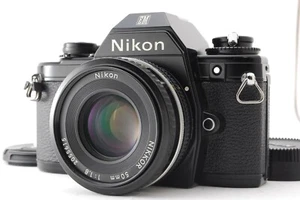 Nikon EM SLR 35mm Film Camera Ai-s 50mm F1.8 Pancake Lens from JAPAN #209 - Picture 1 of 12