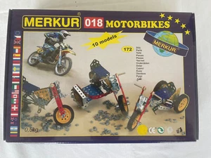 Juego de construcción de motocicletas Merkur 018 de metal - Imagen 1 de 6