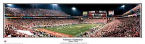 Póster panorámico 5012 de Ohio State Football 2002 National Champions Fiesta Bowl - Imagen 1 de 5