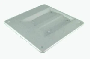 New Licence Number Plate Bracket 170X165 mm STEEL VESPA V50 PL170 Scooter @US - Bild 1 von 3