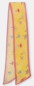 Sciarpa Cath Kidston nuova con etichette - ombrelloni da sole - 5x88 cm - Foto 1 di 5