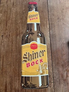 Shiner Bock Bottle Sign - new - Picture 1 of 1