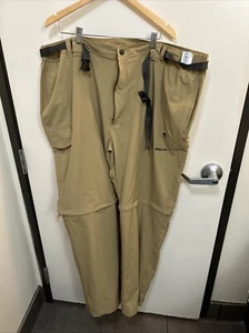 Arctix Convertible Pants Mens 3XL Beige Lightweight Outdoor Hiking Trail - Picture 1 of 18