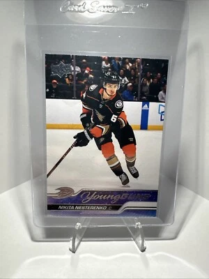 23-24 2023-24 Upper Deck 1 Nikita Nesterenko ROOKIE Young Guns #230-Ducks - Image 1 of 4