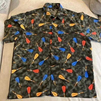 AWESOME - ME Sport - All Over Print - Darts Dartboard - Hawaiian Shirt - Size XL - Image 1 of 3