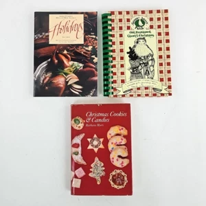 Christmas Cookbooks various Lot-3, Old Fasioned Country, Holidays, Cookies - Picture 1 of 16