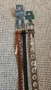 (3 Pk) Women's Gold and Silver Buckle Belt Universal Thread & Wild Fable Size XL - Picture 1 of 3