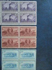 Vintage Train/Railroad US Stamps  #922, 993 & 1006 - Picture 1 of 1