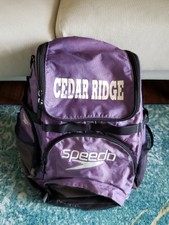 Speedo Teamster 35L Backpack Large Swim Bag Light Purple