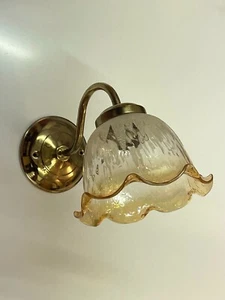 VINTAGE STYLE SCONCE LAMP SHADE RUSTIC WALL LIGHT LOFT WALL LAMP Reclaimed - Picture 1 of 3