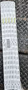 SET BESTEHEND AUS 10 NEU Rubbermaid zweigleisig aufrecht 25" FG4B8700WHT WEISS - Bild 1 von 5