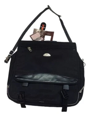 NWT Samsonite Laptop Bag Luggage Travel Case for 15" Notebook Black Expandable - Image 1 of 4