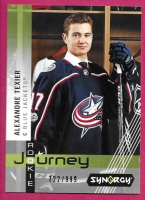 2019-20 Upper Deck Synergy ALEXANDRE TEXIER Rookie #RP-10 Draft Day 722/999 - Image 1 of 2