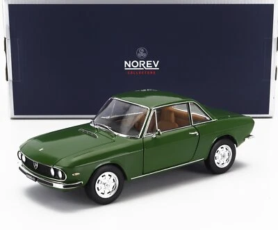 MODELLINO AUTO EPOCA STATICO NOREV LANCIA FULVIA 3 SERIES 1975 VERDE SCALA 1/18 - Immagine 1 di 4