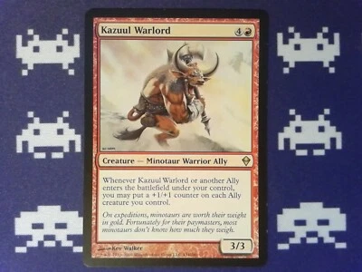 Kazuul Warlord	 Zendikar - Magic the Gathering Red - Image 1 of 2