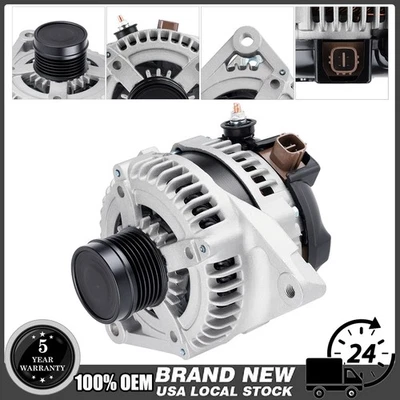 100Amp Alternator For 2011-2016 Scion Tc & 2009-2012 Toyota Rav4 2.5L L4 11402 - Image 1 of 4