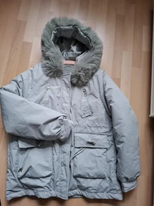  Iris  Damen Winterjacke -warm gefüttert Kapuze Mintfarben Gr42 Neu Ungetragen - Bild 1 von 11