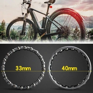 Bike Ball Bearing Headset Metal Parts Threaded Wheel 1 1/8'' 2pcs 32mm - Picture 1 of 12