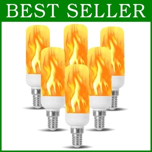 Decorative Fire Flame Effect Lighting 6 Pack - Picture 1 of 10