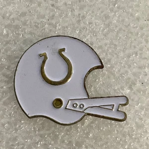 Indianapolis Colts Football Helmet Pin Badge NFL VTG Memorabilia Collectible - Picture 1 of 8