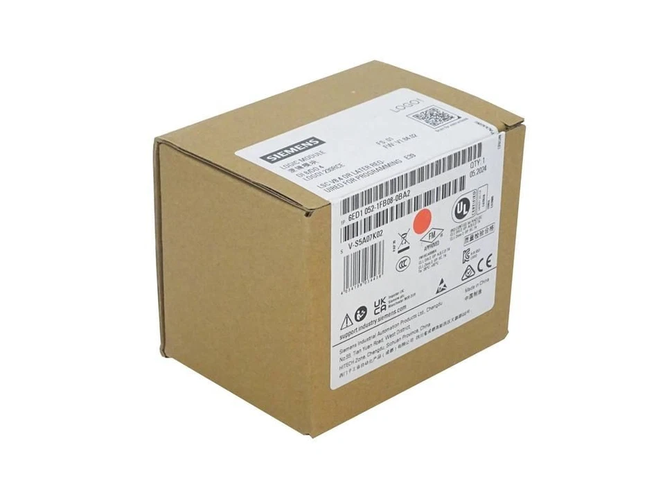 SIEMENS 6ED1 052-1FB08-0BA2 -MFS- ; LOGO! 230RCE,Logikmodul, Displ. SV/E/A: 115V - Bild 1 von 1