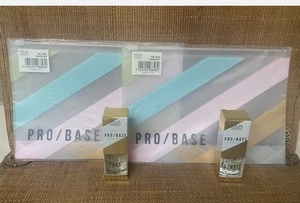 2 X MUA Pro Base Primer Oil Hydrating Base Gold Flakes 15ml & 2 X Makeup Bag Set - Picture 1 of 8