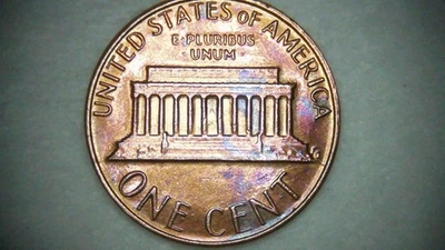 1983 Lincoln Memorial Die Crack - Image 1 of 4