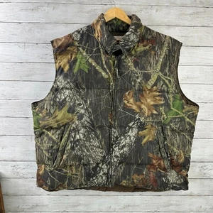 Gamehide Vest Mens 3XL Camouflage Down Hunting Puffer Zip Pocket Outdoor Jacket - Picture 1 of 12