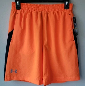 Herren Under Armour Heatgear Shorts tailliert orange Größe Medium - Bild 1 von 9