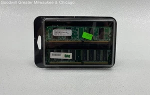 Kingston Green 2GB 2x1GB DDR1 PC3200 KVR400AK2/2GR Desktop Memory Kit RAM - Picture 1 of 4