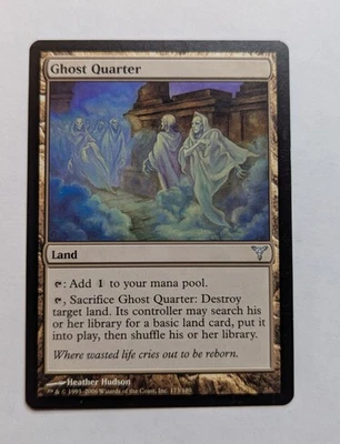 Ghost Quarter Dissension MTG Magic Gathering - Image 1 of 2