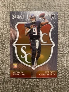 Michael Penix Jr. - Atlanta Falcons Panini Select 2024 Certified NFL Football - Bild 1 von 2
