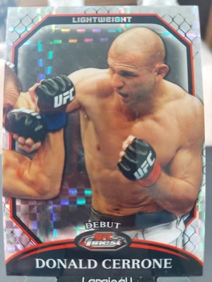 Donald Cerrone #76 Debut 2011 Topps UFC Finest X-Refractor #330/388 - Image 1 of 2