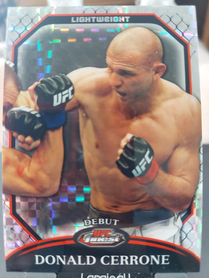 Donald Cerrone #76 Debut 2011 Topps UFC Finest X-Refractor #330/388 - Image 1 of 2